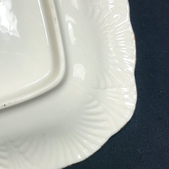 Vintage Lenox Hors d'Oeuvres Dish and Candy Dish with 24K Gold Trim - Picture 5 of 12